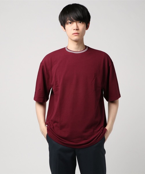 Bling Leads(ブリングリーズ)の「Bling Leads/T/CカノコクルーネックTシャツ(Tシャツ/カットソー・メンズ・ホワイト/チャコールグレー/ブラック/ネイビー/カーキ/サックスブルー/ピンク/ワイン・MEDIUM/LARGE/X-LARGE)」の17枚目の写真
