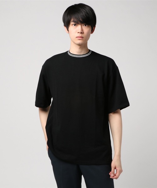 Bling Leads(ブリングリーズ)の「Bling Leads/T/CカノコクルーネックTシャツ(Tシャツ/カットソー・メンズ・ホワイト/チャコールグレー/ブラック/ネイビー/カーキ/サックスブルー/ピンク/ワイン・MEDIUM/LARGE/X-LARGE)」の14枚目の写真