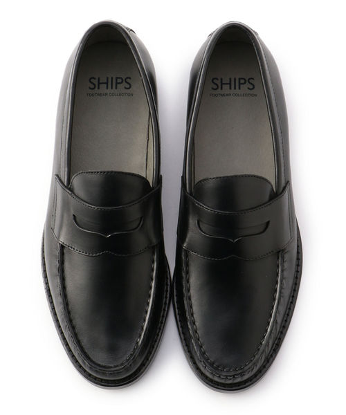 SHIPS(シップス)の「SC: SHIPS(シップス) レザー ローファー(ローファー・メンズ・ブラック/ブラウン・LARGE/8/10/9/8.5/7.5/7)」の6枚目の写真