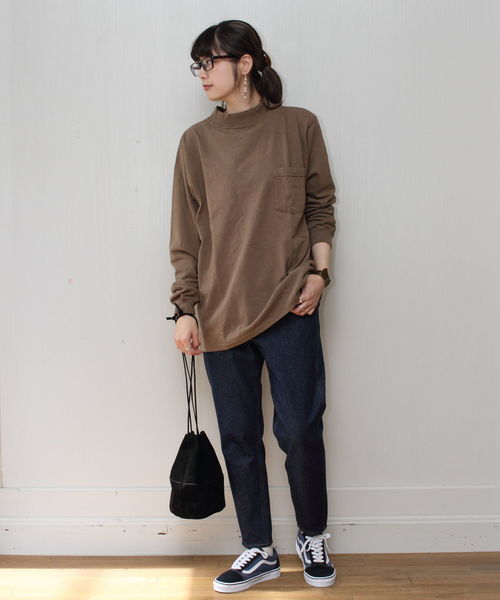 GOODWEAR / グッドウェア モックネックロングスリーブ 19FW（Tシャツ