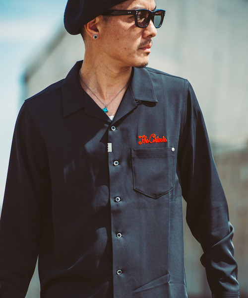 CRIMIE（クライミー）の「OPEN COLLAR NEEDLE WORK SHIRT（シャツ