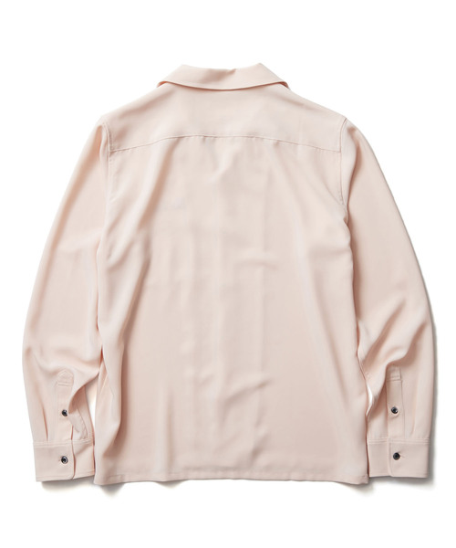 THE CRIMIE レーヨンシャツ オープンカラーシャツ size L CRIMIE（クライミー）の「OPEN COLLAR NEEDLE WORK SHIRT（シャツ