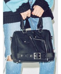 jouetie | ライダースボストン(ハンドバッグ)