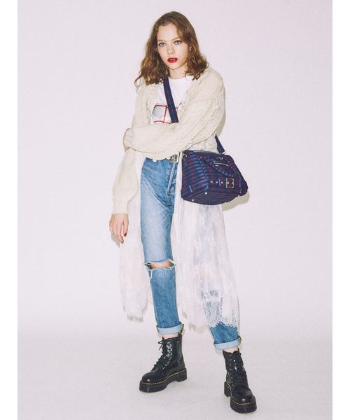 jouetie(ジュエティ)の「ライダースボストン(ハンドバッグ・レディース・ブラック/レッド/ブルー・FREE)」の10枚目の写真