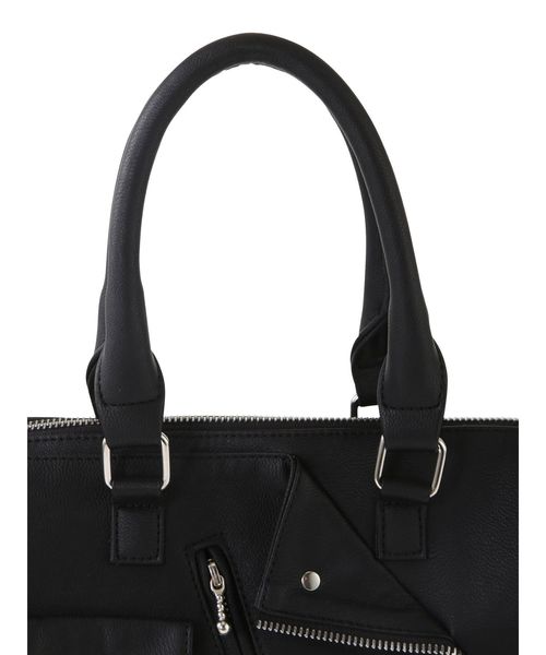 jouetie(ジュエティ)の「ライダースボストン(ハンドバッグ・レディース・ブラック/レッド/ブルー・FREE)」の21枚目の写真