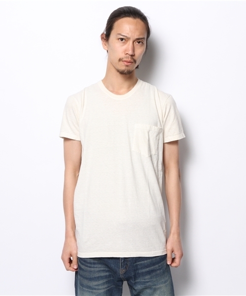 goa（ゴア）の「ﾊﾞﾝﾀﾞﾅ×ﾋﾟｸﾞﾒﾝﾄｺｯﾄﾝﾎﾟｹｯﾄ tee SET（アンサンブル・メンズ・キナリ/ブラック/ベージュ/カーキ/マスタード・FREE）」の15枚目の写真