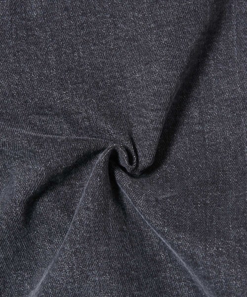 fifth（フィフス）の「【Korea Select】 カットオフセミフレアブラックデニム/Horn（デニムパンツ・レディース・ブラック・SMALL/MEDIUM/LARGE）」の5枚目の写真