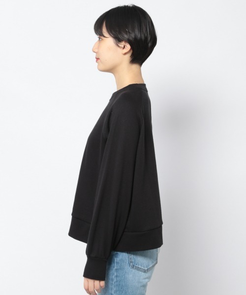 PAGEBOY(ページボーイ)の「effortショートウラケプルオーバー(スウェット・レディース・ブラック/グレー/ラベンダー/グレイッシュベージュ・FREE)」の13枚目の写真