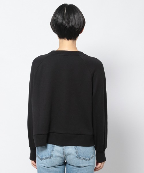 PAGEBOY(ページボーイ)の「effortショートウラケプルオーバー(スウェット・レディース・ブラック/グレー/ラベンダー/グレイッシュベージュ・FREE)」の14枚目の写真