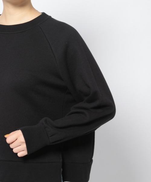 PAGEBOY(ページボーイ)の「effortショートウラケプルオーバー(スウェット・レディース・ブラック/グレー/ラベンダー/グレイッシュベージュ・FREE)」の16枚目の写真