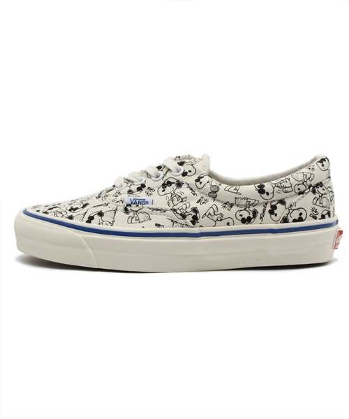 X-girl(エックスガール)の「VANS (ヴァンズ)OG ERA LX スヌーピー CAMP SNOOPY (エラ)(スニーカー・レディース・ホワイト/ピンク・24cm/26.5cm/27cm/23.5cm/24.5cm)」の8枚目の写真
