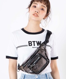 WEGO | WEGO/リングジップクリアウエストバッグ(ボディバッグ/ウエストポーチ)