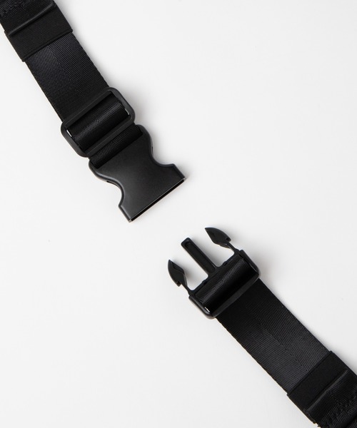 WEGO(ウィゴー)の「WEGO/リングジップクリアウエストバッグ(ボディバッグ/ウエストポーチ・レディース・ホワイト系その他/ブラック/その他1・FREE)」の11枚目の写真