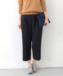 URBAN RESEARCH DOORS WOMENS | DOORS 8分丈ストレートタックトラウザー(スラックス)