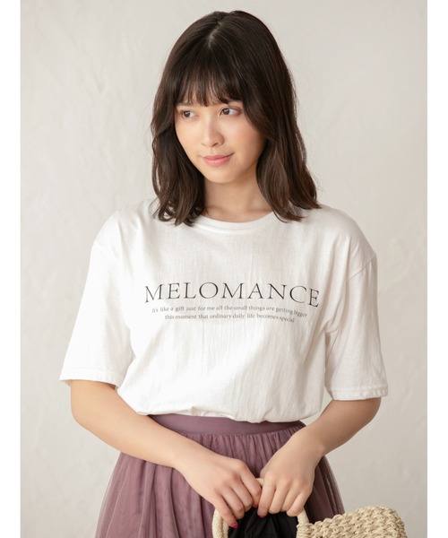 fifth(フィフス)の「クルーネックプリントTシャツ(Tシャツ/カットソー・レディース・ホワイト/ブラック/ブラウン・MEDIUM)」の2枚目の写真