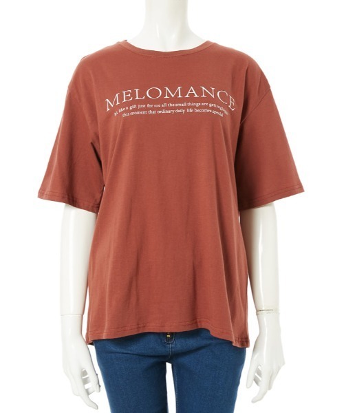 fifth(フィフス)の「クルーネックプリントTシャツ(Tシャツ/カットソー・レディース・ホワイト/ブラック/ブラウン・MEDIUM)」の7枚目の写真