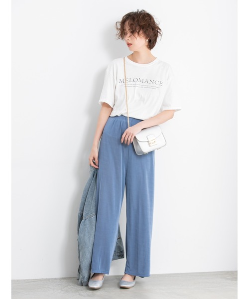 fifth(フィフス)の「クルーネックプリントTシャツ(Tシャツ/カットソー・レディース・ホワイト/ブラック/ブラウン・MEDIUM)」の16枚目の写真