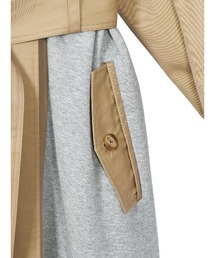 Ameri（アメリ）の「SWEAT DOCKING TRENCH COAT（トレンチコート 