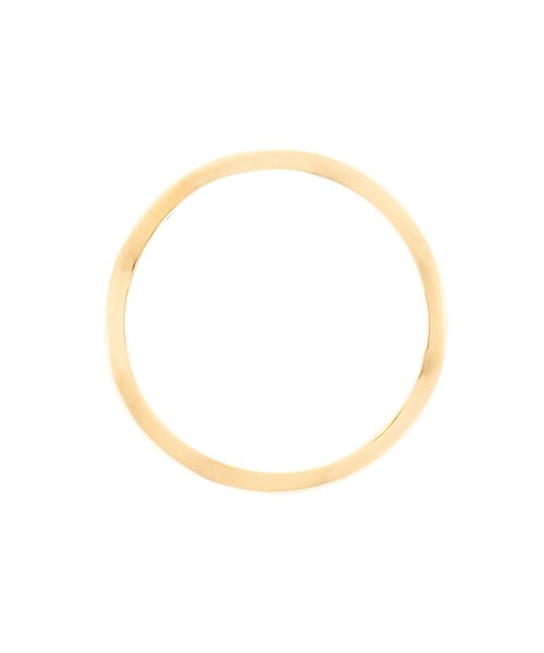 COCOSHNIK(ココシュニック)の「K10ダイヤモンド チェッカードパターンスリット リング(リング・レディース・アイボリー系・12号/14号/10号)」の4枚目の写真