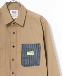 SMITH'S AMERICAN/スミスアメリカン T/Cツイル 切替ポケット ワークシャツ
