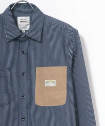 SMITH'S AMERICAN/スミスアメリカン T/Cツイル 切替ポケット ワークシャツ