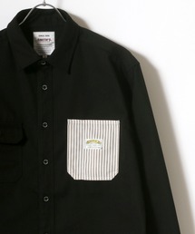 SMITH'S AMERICAN/スミスアメリカン T/Cツイル 切替ポケット ワークシャツ