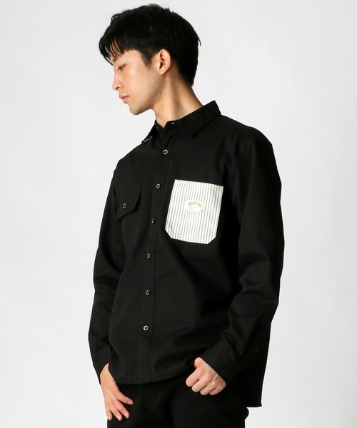 SMITH'S(スミス)の「SMITH'S AMERICAN/スミスアメリカン T/Cツイル 切替ポケット ワークシャツ(シャツ/ブラウス・メンズ・ブラウン/ブルー系その他/ブラック/ベージュ/ホワイト系その他/ホワイト系その他2/ベージュ系その他2/ブルー系その他2/ブラック系その他2・M/LL/L)」の21枚目の写真