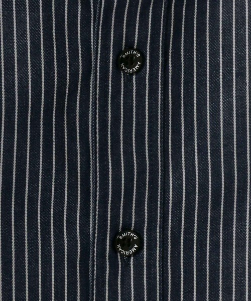 SMITH'S(スミス)の「SMITH'S AMERICAN/スミスアメリカン T/Cツイル 切替ポケット ワークシャツ(シャツ/ブラウス・メンズ・ブラウン/ブルー系その他/ブラック/ベージュ/ホワイト系その他/ホワイト系その他2/ベージュ系その他2/ブルー系その他2/ブラック系その他2・M/LL/L)」の10枚目の写真