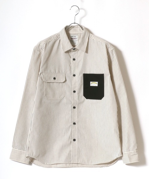 【美品】RRL ウェスタンシャツ　バイカラー　XL ミリタリー　切替デザイン SMITH'S AMERICAN】スミスアメリカン 大きいサイズ インディゴ