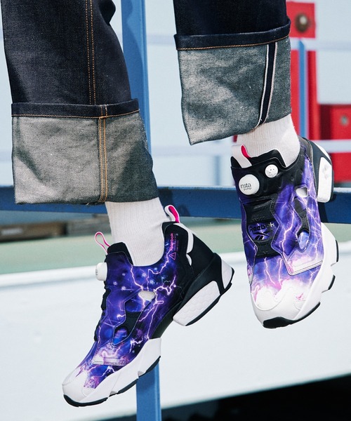 Reebok(リーボック)の「インスタポンプ フューリー OG / Instapump Fury OG(スリッポン・メンズ・ブラック×グレー/ブラック×レッド/アイボリー/ホワイト×グレー/ブラック×ピンク・23.5cm/24.5cm/25.5cm/26.5cm/27.5cm/28.5cm/23.0cm/24.0cm/25.0cm/26.0cm/27.0cm/28.0cm/29.0cm/29.5cm/22.0cm)」の5枚目の写真