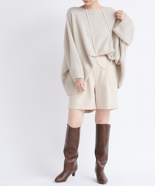 DouDou(ドゥドゥ)の「ロングブーツ(ブーツ・レディース・ブラウン/ブラック・LARGE/MEDIUM)」の13枚目の写真