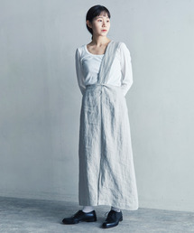 note et silence  | LINEN TWILL ワンショルダースカート(スカート)