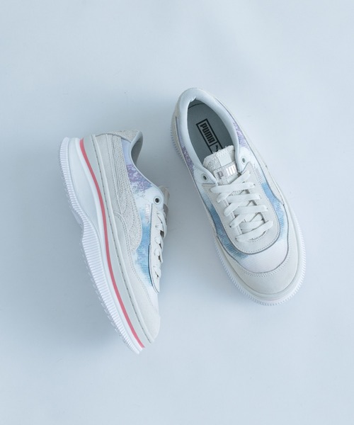 PUMA(プーマ)の「【PUMA/プーマ】DEVA SN WNS / デバ SN ウィメンズ スニーカー(スニーカー)」|グレー