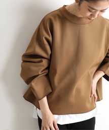 SLOBE IENA | 【MAISON CHANTOISE/メゾン・シャントワーズ】 ROUNDE NECK トップス◆【手洗い可能】(Tシャツ/カットソー)