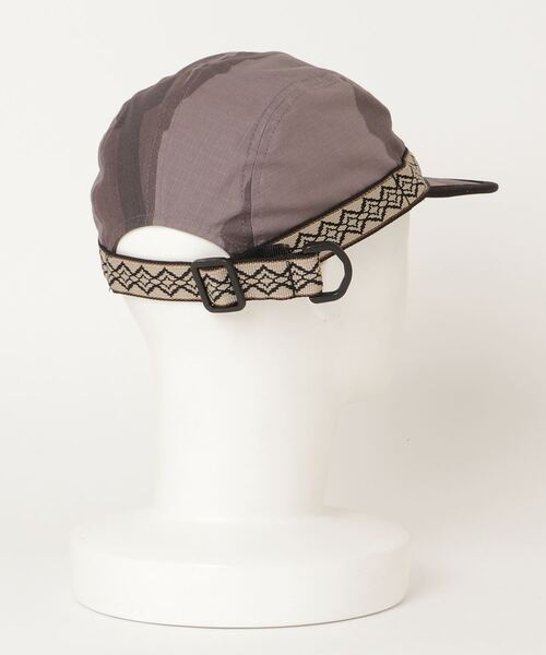 KAVU（カブー）の「KAVU/カブー KID'S RIPSTOP STRAPCAP/キッズ リップストップ ストラップキャップ（キャップ・キッズ・A/B/C/D/オリーブ/モカ/ブルー/ブラック・FREE）」の9枚目の写真