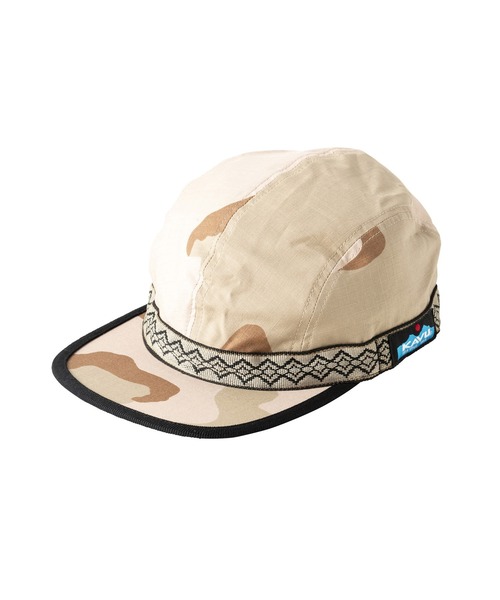 KAVU（カブー）の「KAVU/カブー KID'S RIPSTOP STRAPCAP/キッズ リップストップ ストラップキャップ（キャップ・キッズ・A/B/C/D/オリーブ/モカ/ブルー/ブラック・FREE）」の7枚目の写真
