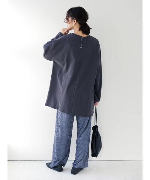 Sugar spoon(シュガースプーン)の「・SUGAR SPOON ペーズリーベロアパンツ*(その他パンツ・レディース・パープル/ネイビー/モカ/ライトカーキ・FREE)」の7枚目の写真