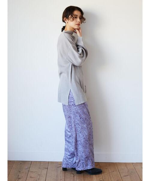 Sugar spoon(シュガースプーン)の「・SUGAR SPOON ペーズリーベロアパンツ*(その他パンツ・レディース・パープル/ネイビー/モカ/ライトカーキ・FREE)」の10枚目の写真