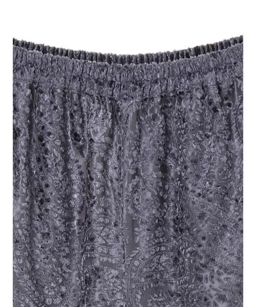 Sugar spoon(シュガースプーン)の「・SUGAR SPOON ペーズリーベロアパンツ*(その他パンツ・レディース・パープル/ネイビー/モカ/ライトカーキ・FREE)」の12枚目の写真