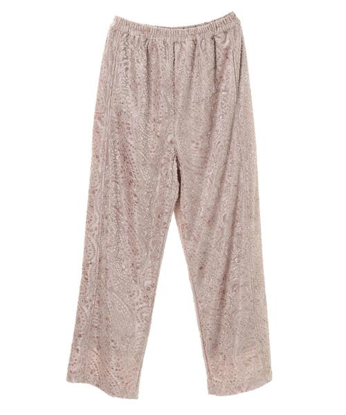 Sugar spoon(シュガースプーン)の「・SUGAR SPOON ペーズリーベロアパンツ*(その他パンツ・レディース・パープル/ネイビー/モカ/ライトカーキ・FREE)」の15枚目の写真