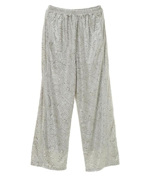 Sugar spoon(シュガースプーン)の「・SUGAR SPOON ペーズリーベロアパンツ*(その他パンツ・レディース・パープル/ネイビー/モカ/ライトカーキ・FREE)」の16枚目の写真