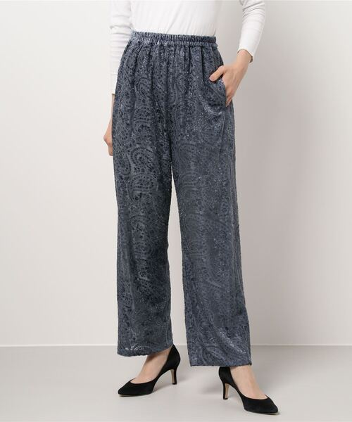 Sugar spoon(シュガースプーン)の「・SUGAR SPOON ペーズリーベロアパンツ*(その他パンツ・レディース・パープル/ネイビー/モカ/ライトカーキ・FREE)」の20枚目の写真