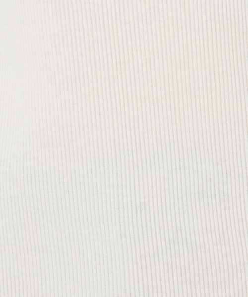 Another Edition（アナザーエディション）の「テレコハイネックロングスリーブ/AE テレコ ハイネック LSL ◆（Tシャツ/カットソー・レディース・ホワイト/ネイビー/その他1/ブラック・フリー）」の7枚目の写真