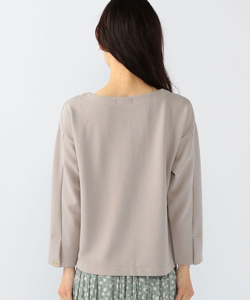 Petit Honfleur(プチオンフルール)の「リップルプルオーバー(Tシャツ/カットソー・レディース・ピンク/モカ/ラベンダー・M/L)」の8枚目の写真
