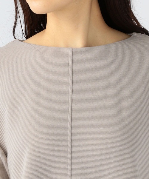 Petit Honfleur(プチオンフルール)の「リップルプルオーバー(Tシャツ/カットソー・レディース・ピンク/モカ/ラベンダー・M/L)」の9枚目の写真