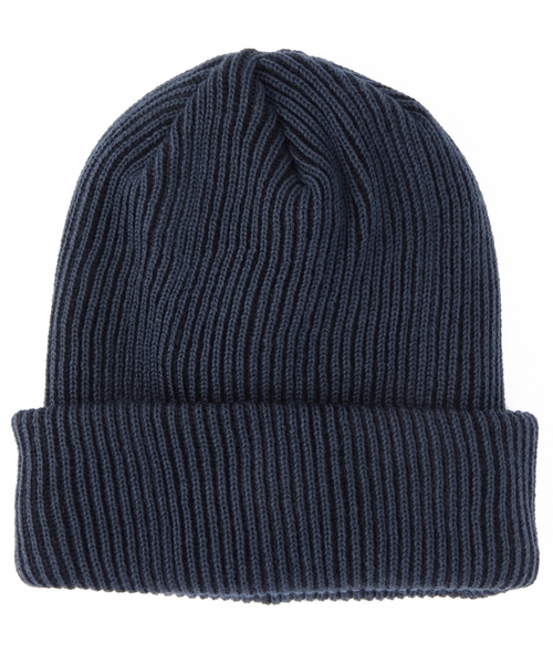 UNITED ARROWS(ユナイテッドアローズ)の「UA 2TONE KNIT CAP◆(ニットキャップ/ビーニー・メンズ・ブラック/ネイビー・フリー)」の1枚目の写真