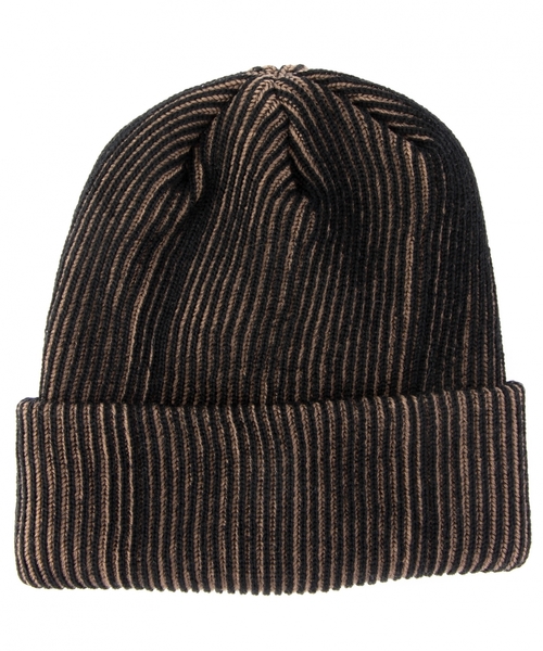 UNITED ARROWS(ユナイテッドアローズ)の「UA 2TONE KNIT CAP◆(ニットキャップ/ビーニー・メンズ・ブラック/ネイビー・フリー)」の2枚目の写真