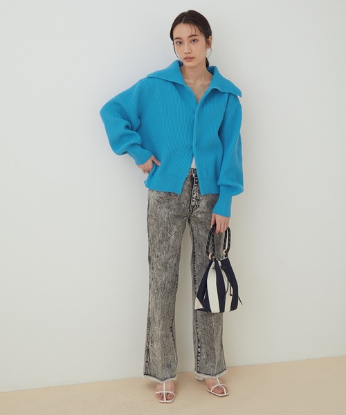 セール】セーラーカラーカーディガン（カーディガン/ボレロ）｜ADAM ET