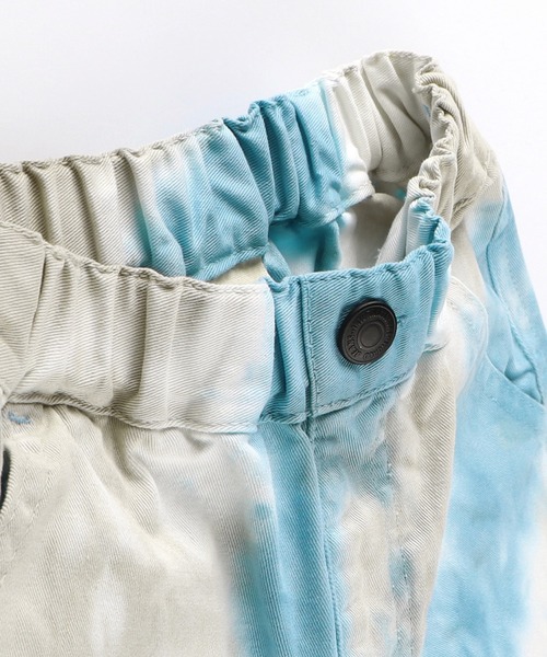 RADCHAP（ラッドチャップ）の「ムラ染めハーフパンツ（その他パンツ・キッズ・ブルー/オレンジ・110cm/150cm/90cm/140cm/130cm/100cm/120cm）」の4枚目の写真