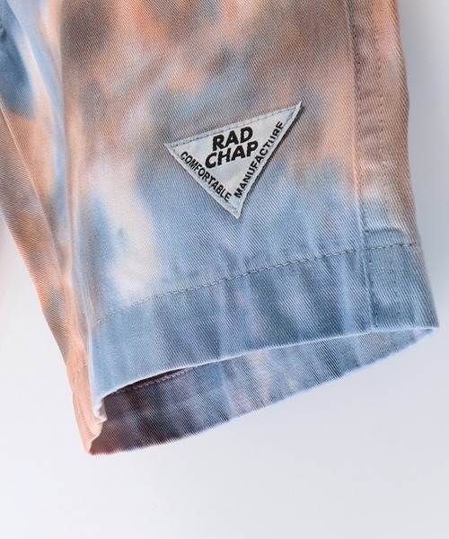 RADCHAP（ラッドチャップ）の「ムラ染めハーフパンツ（その他パンツ・キッズ・ブルー/オレンジ・110cm/150cm/90cm/140cm/130cm/100cm/120cm）」の5枚目の写真